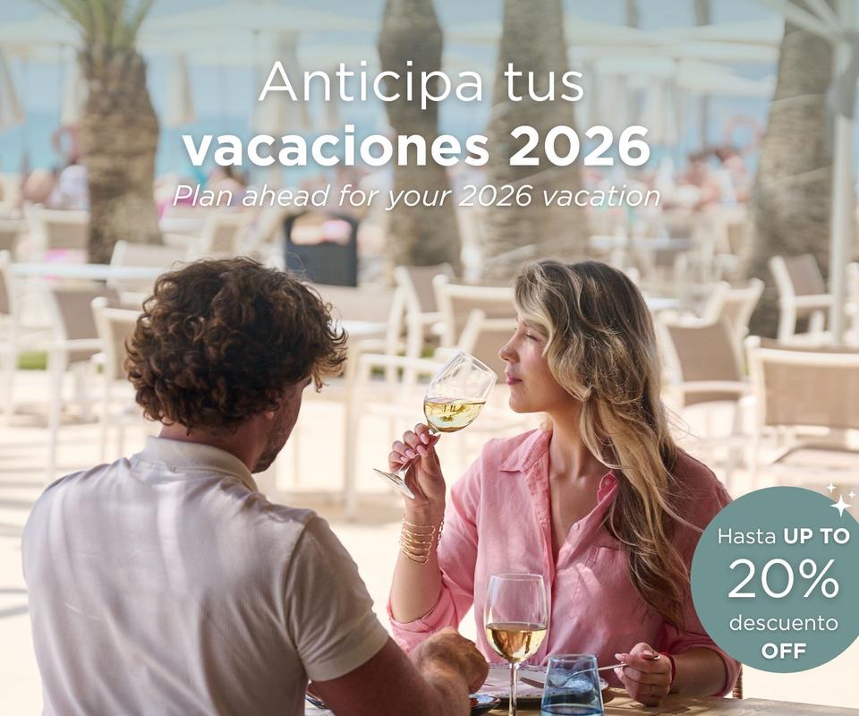 ANTICIPATE YOUR HOLIDAYS 2026 Cap Negret Hotel Altea, Alicante ANTICIPATE YOUR HOLIDAYS 2026 Cap Negret Hotel Altea, Alicante